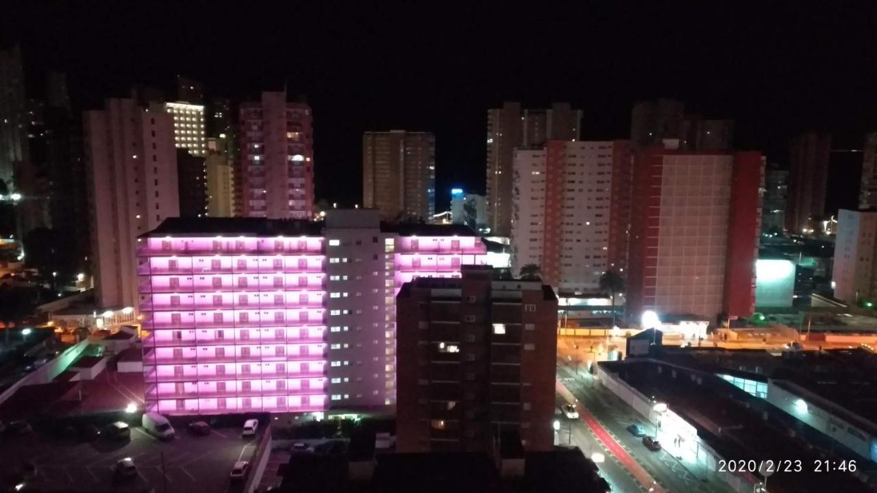 Apto San Angelo Benidorm Vistas Al Mar 400 M Exterior photo