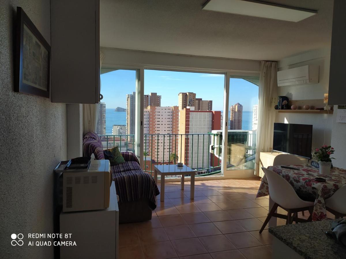 Apto San Angelo Benidorm Vistas Al Mar 400 M Exterior photo